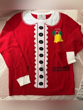 CUTE CHRISTMAS SWEATER SZ MEDIUM